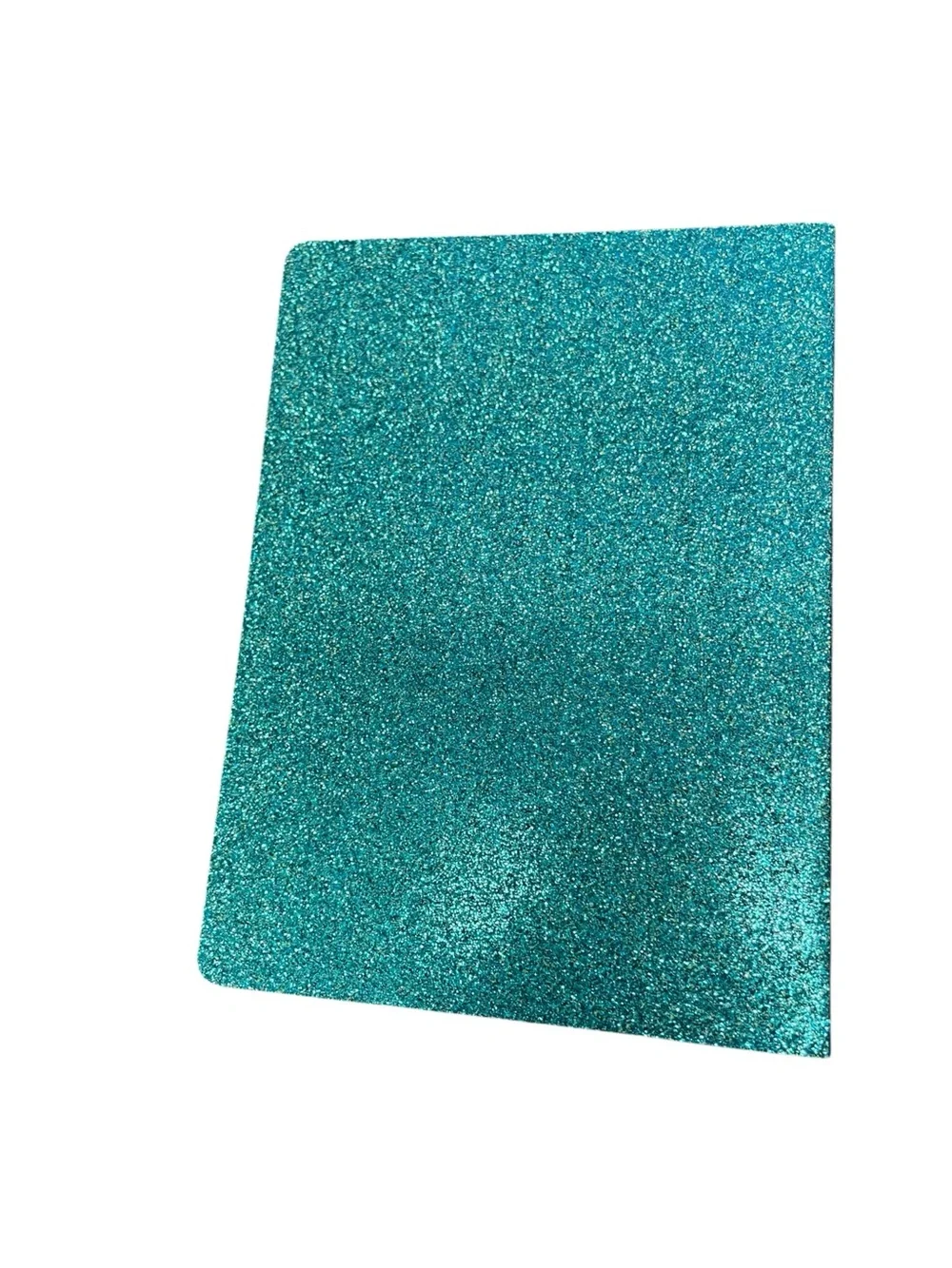 Glitter Teal 'Journal' Hardcover Notebook by Journaling Jot